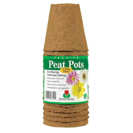 Plantation Products Ferry-Morse 15 Cells 3 in. H X 3 in. W X 3 in. L Seed Starting Peat Pot 15 pk FR312B
